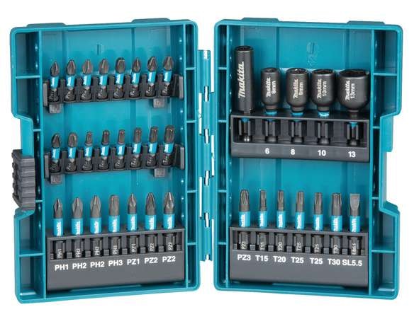 Makita Bitssats B-66880 Impact Black 35 delar för slagskruvdragning