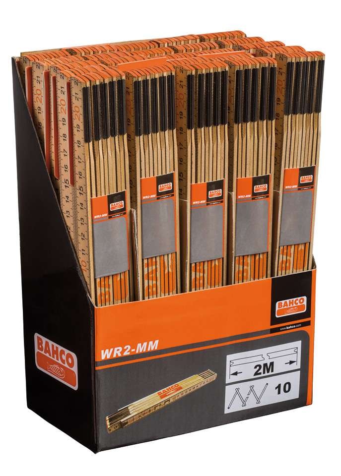 Bahco 2M Nivelmitta Puinen WR2