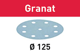 Festool Slippapper STF D125/8 P220 GR/10 Granat