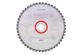 Metabo Sågklinga HM Precision Cut Wood - Professional 254x30, Z60 WZ 5° neg
