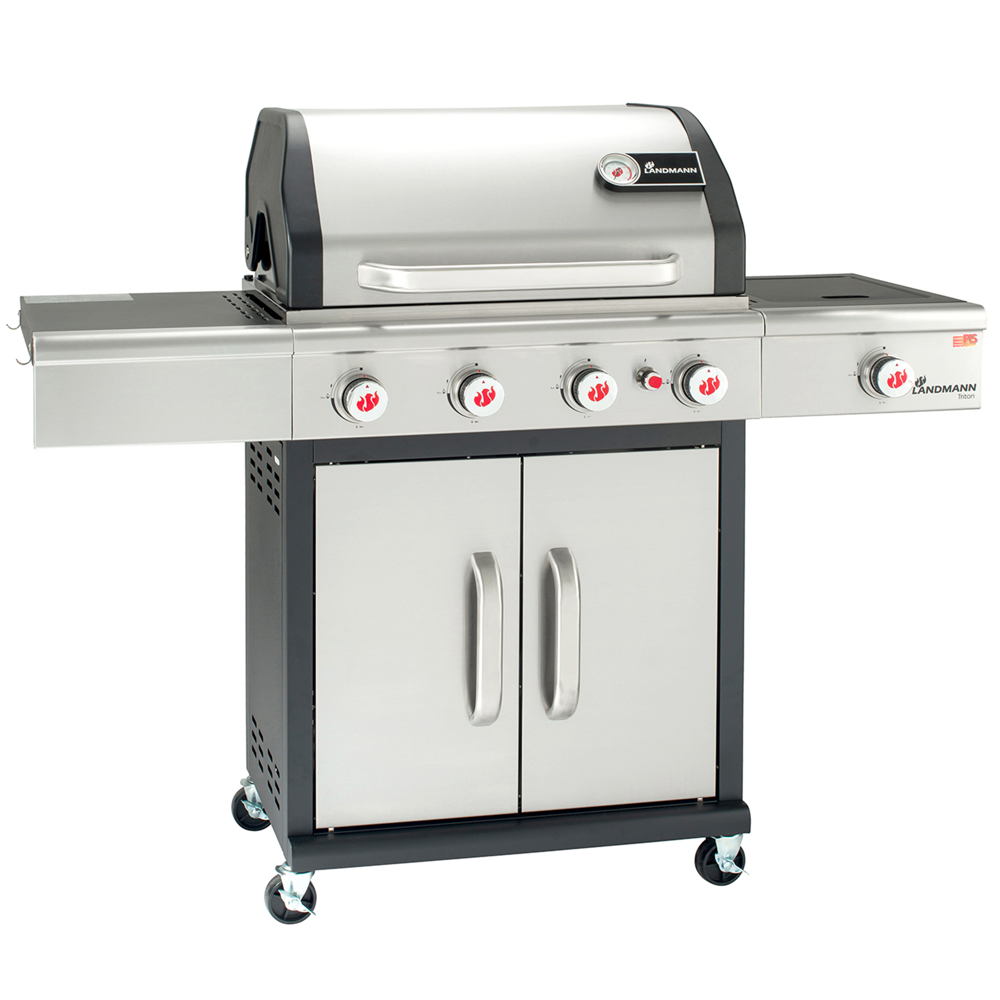 Landmann Triton cooK PTS 4.1 Stainless Steel Gasolgrill -