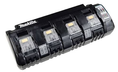 Makita Batterilader 4x LXT® Li-ion, 14.4V / 18V, DC18SF