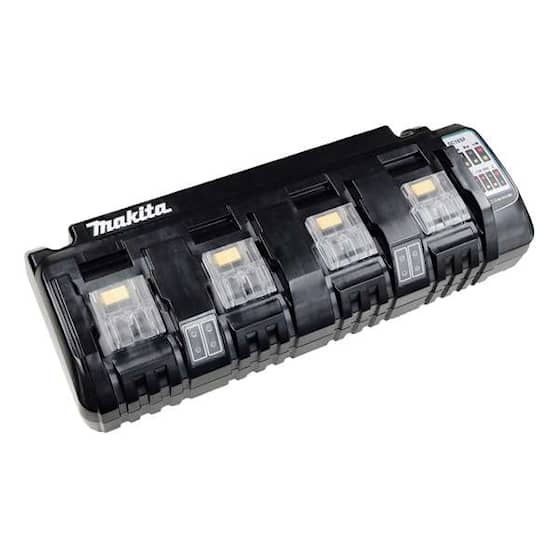 Makita Batterilader 4x LXT® Li-ion, 14.4V / 18V, DC18SF