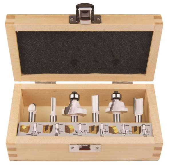 Makita Frässet D-53540 6 delar