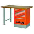 Bahco Workbench 8Dr Red Mdf Top 1495K8CRDWB15TD
