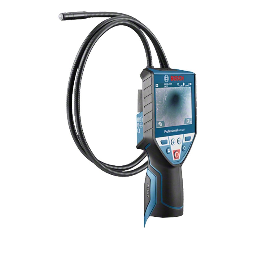 Bosch Inspektionskamera GIC 120 C med 4st batterier (AA) & batteriadapter