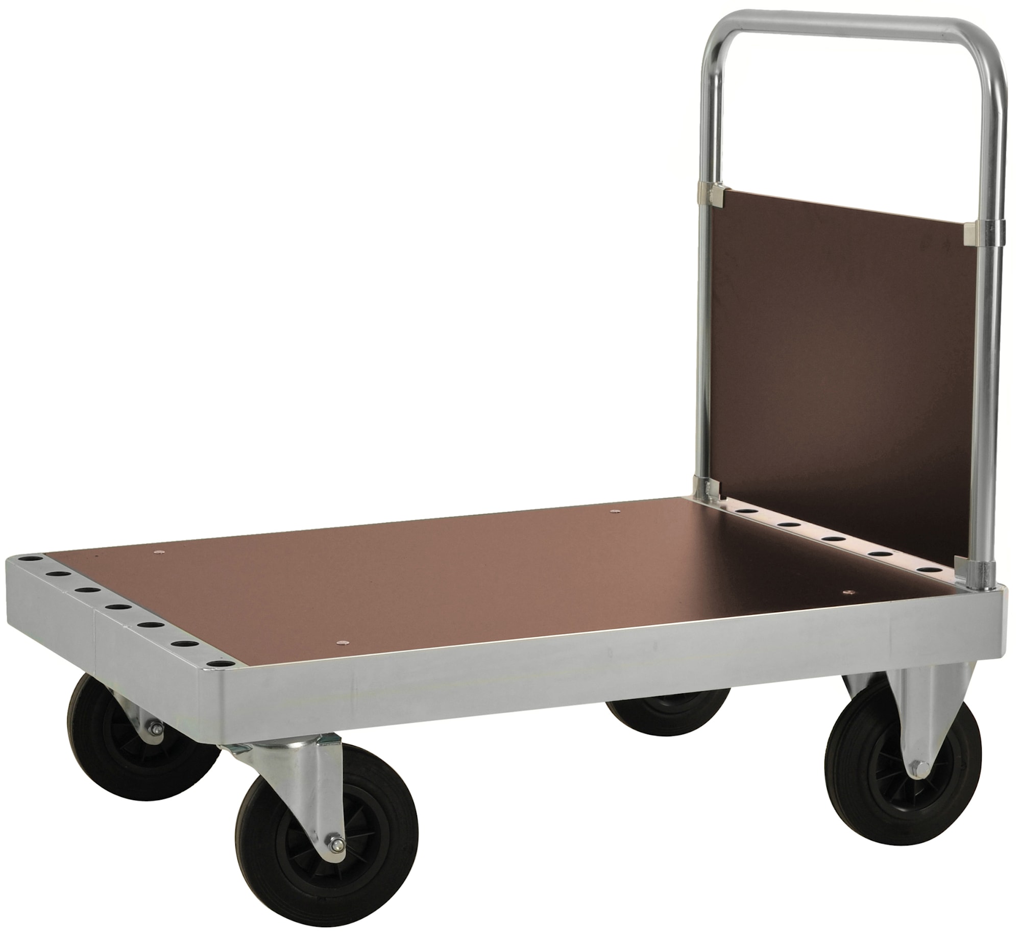Kongamek 84 x 60 Sähkösinkitty/MDF, musta Lavavaunu -