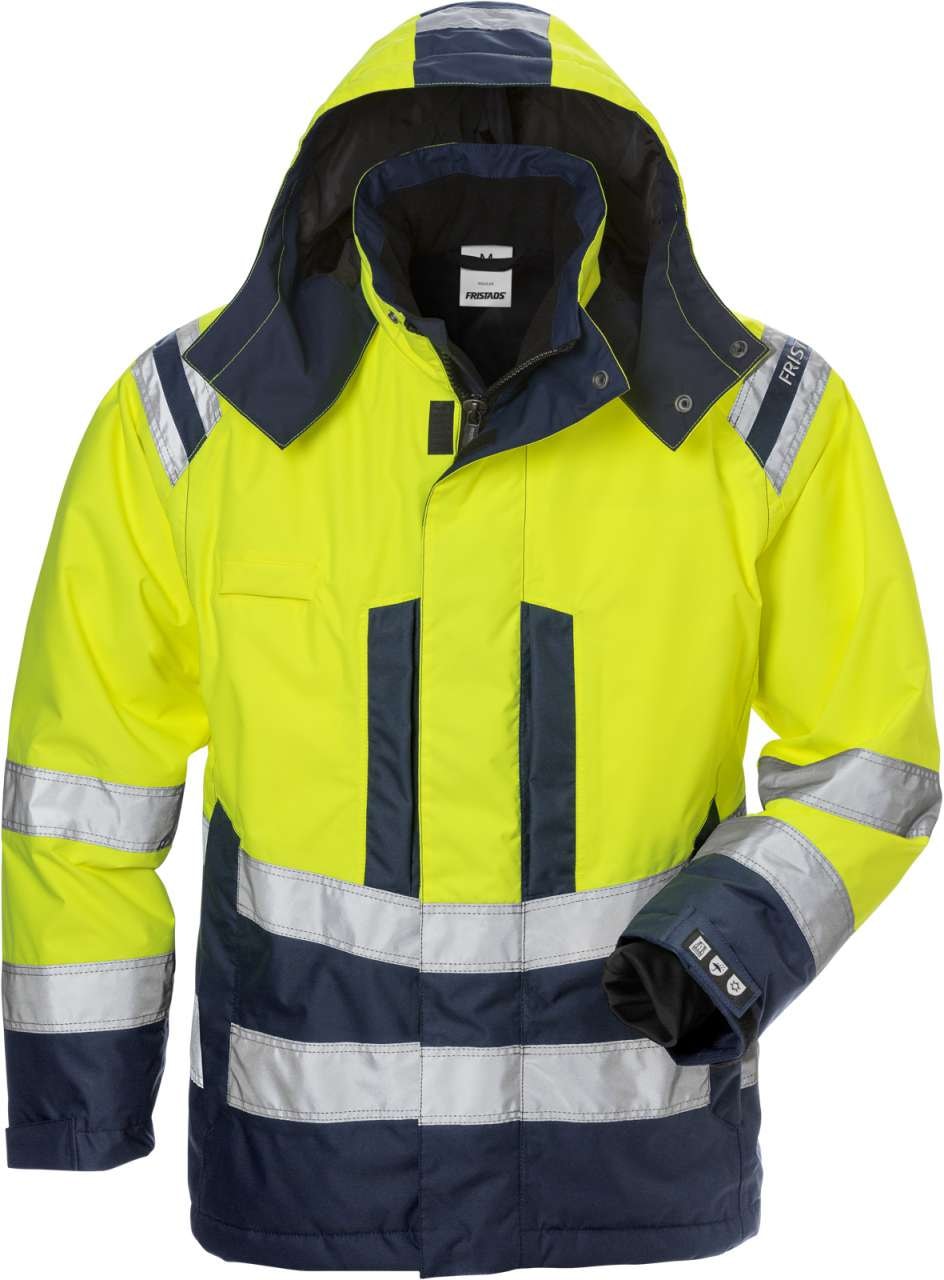 Fristads Vinterjacka Airtech® 4037 GTT Klass 3, dam Varsel Gul/Marinblå 3XL