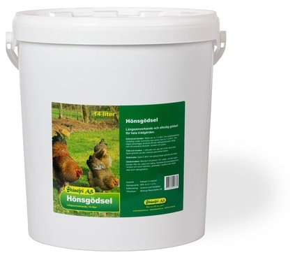Hönsgödsel 8 Liter -