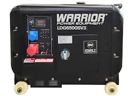 Warrior Dieselaggregaatti 5,5kW 3-vaiheinen diesel, ATS