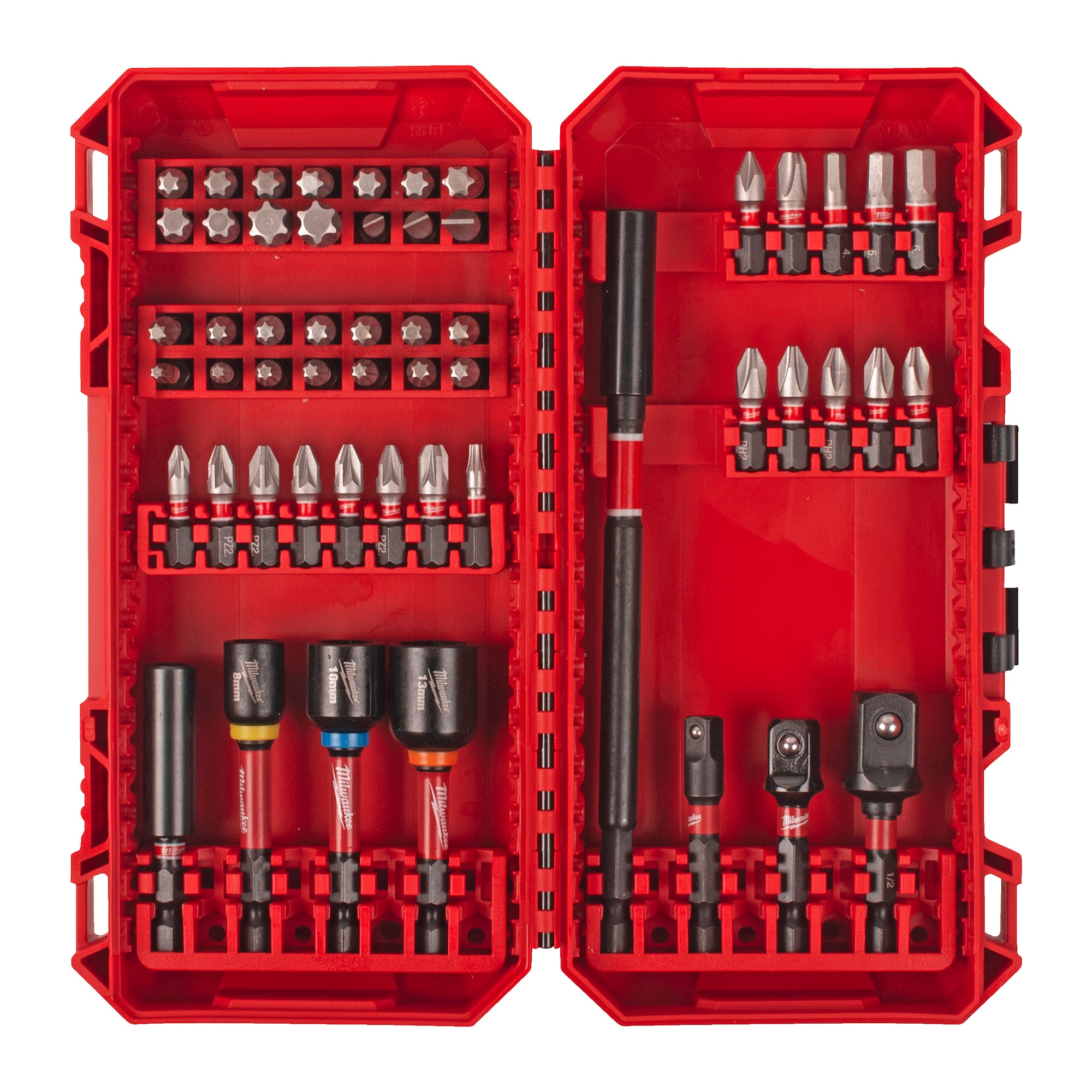 Milwaukee Bitssats Shockwave CD 54 delar