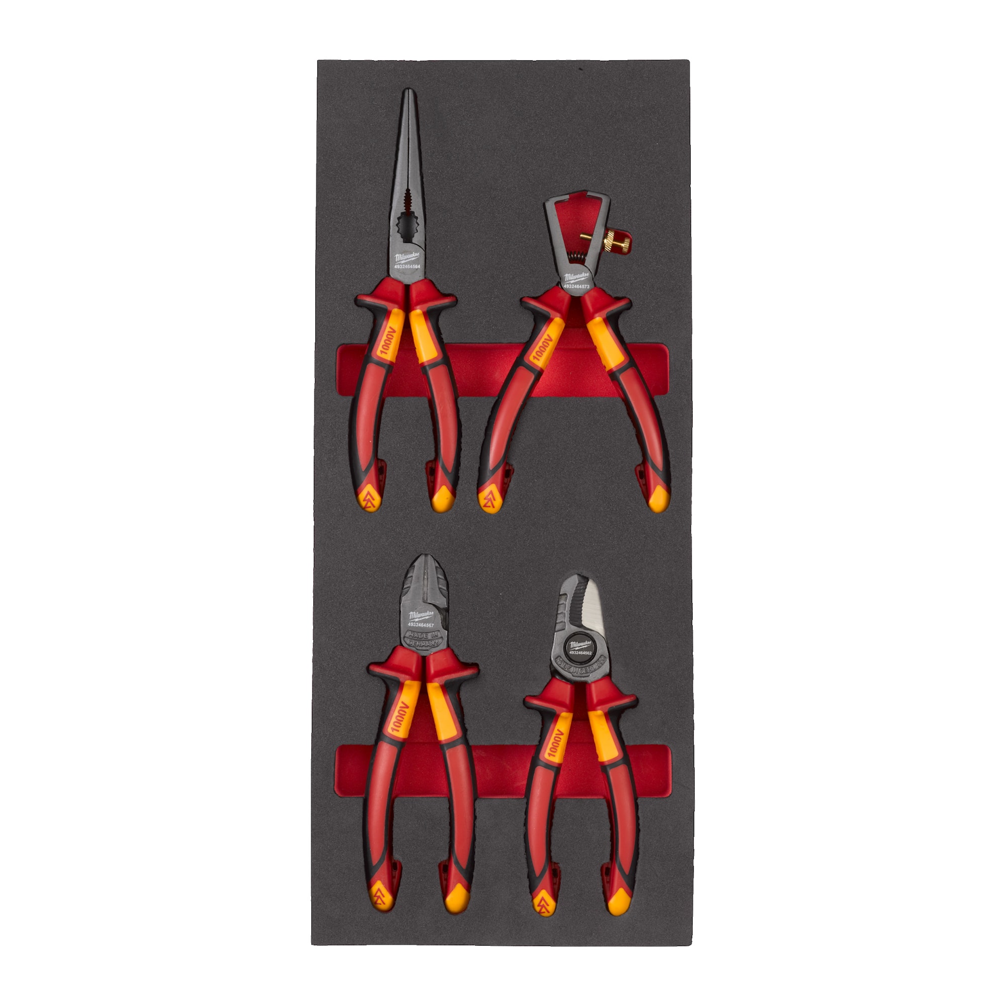 Milwaukee Tångsats 2 Vde Toolguard™ 4P