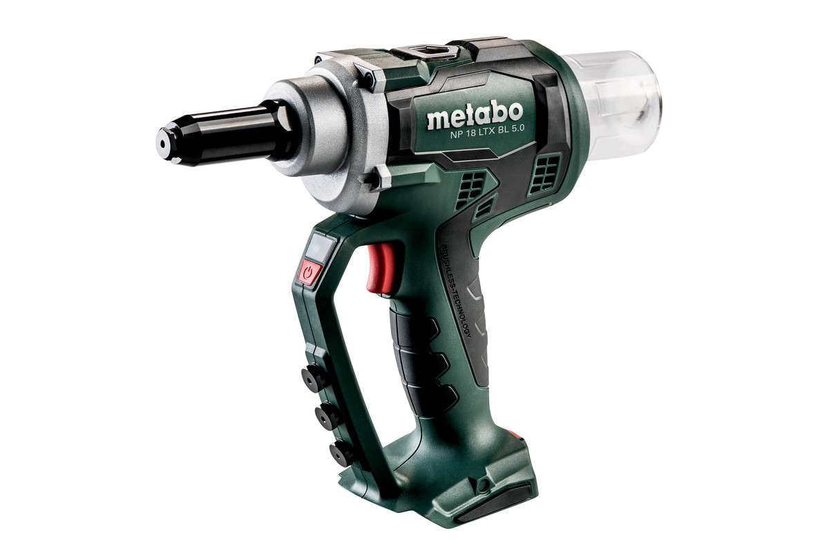 NP 18 LTX BL 5.0 Batteri popnaglepistol 18V; metaBOX 145 L