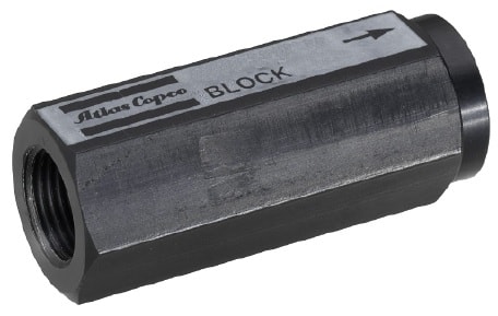 Atlas Copco Slangbrottsventil BLOCK10 Invändig 3/8'' BSP
