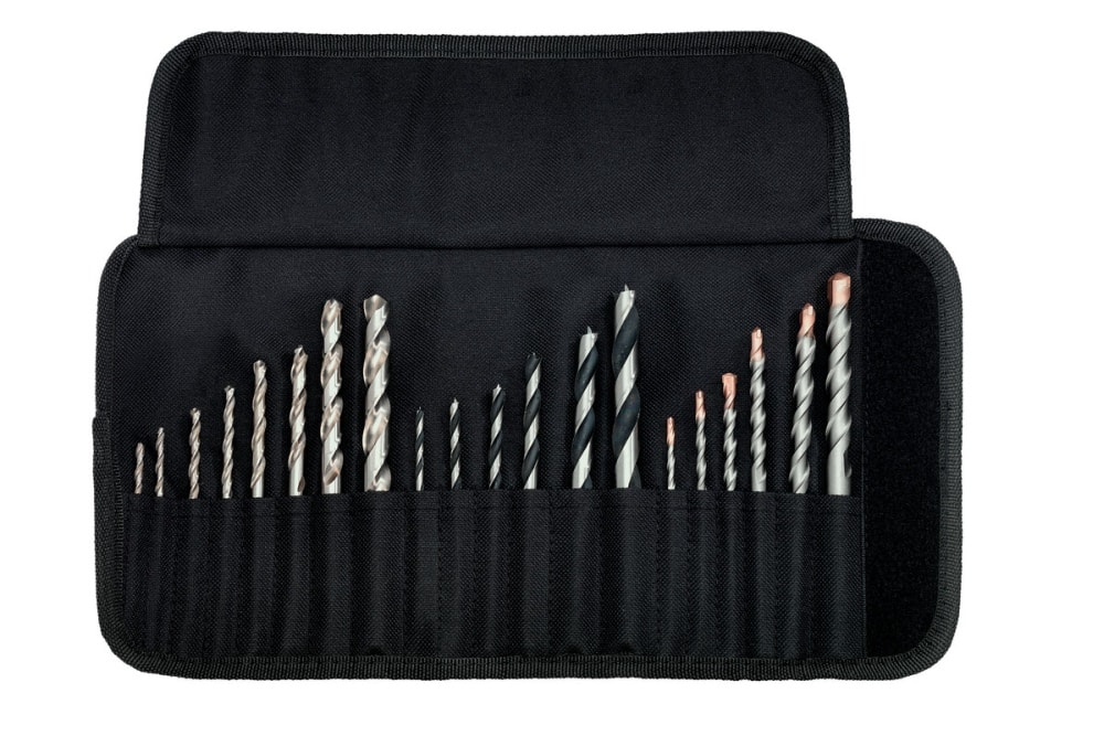 Metabo borsæt i rulletaske SP 20 dele