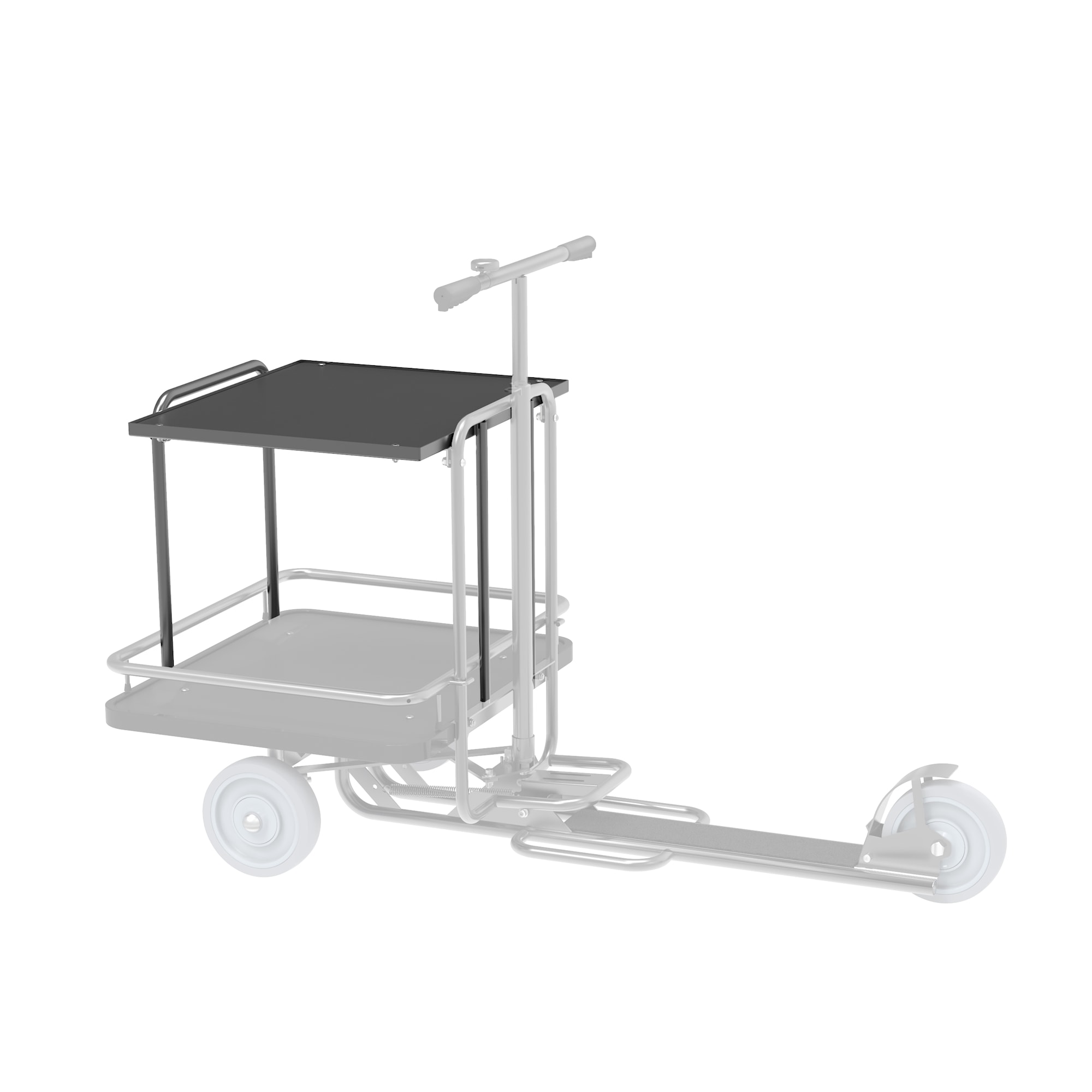 Kongamek Mørk Grå Hylle