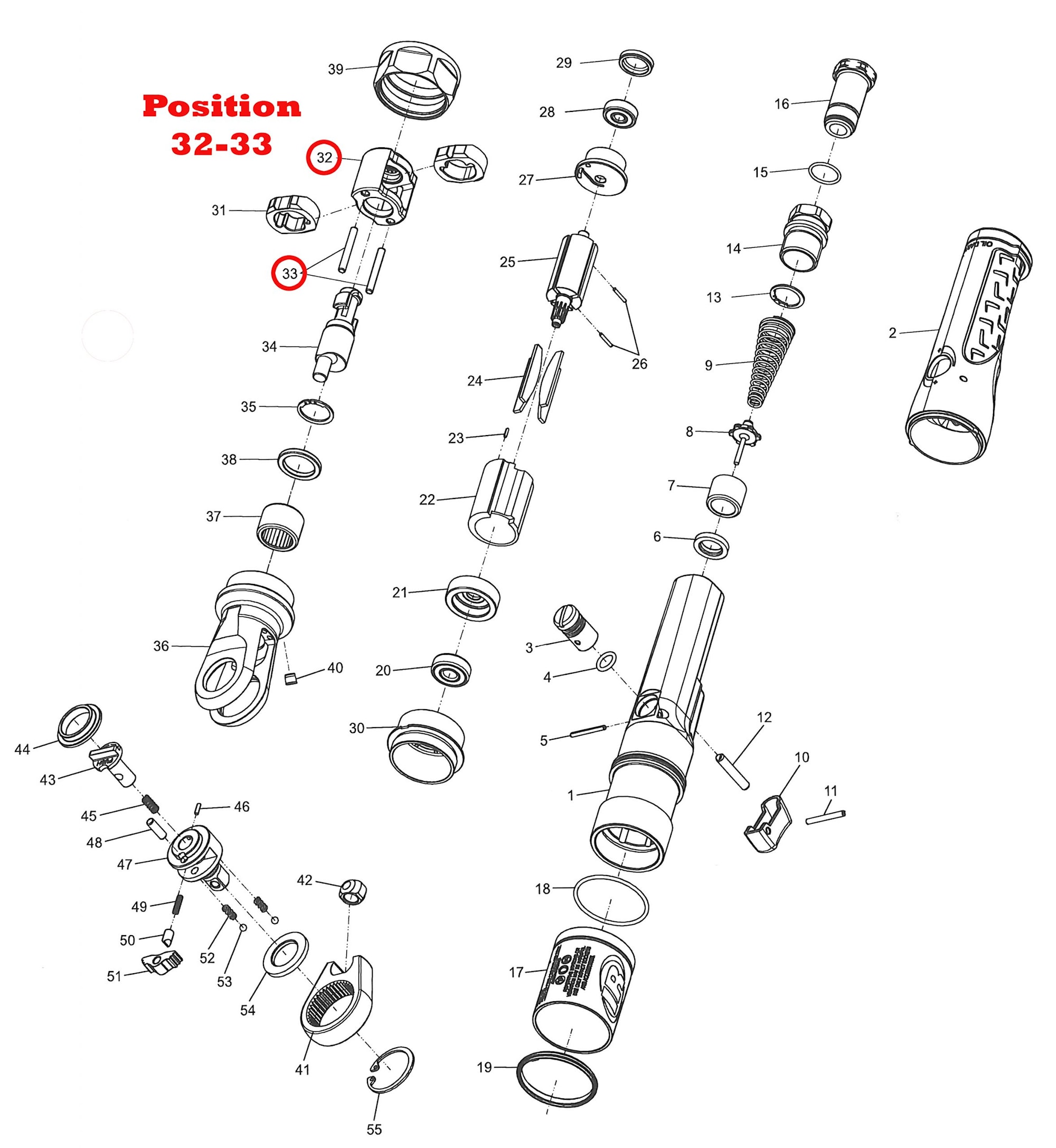 Ingersoll Rand Hammar Kit