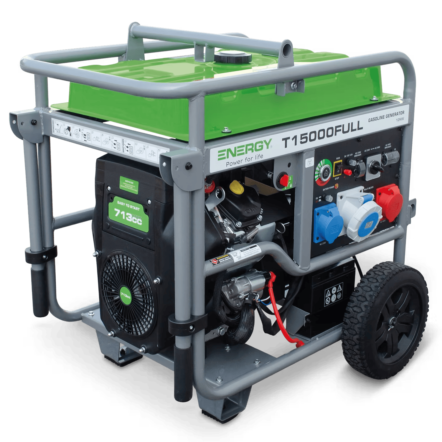 Energy Elverk T15000FULL 3-fas/1-fas Bensin