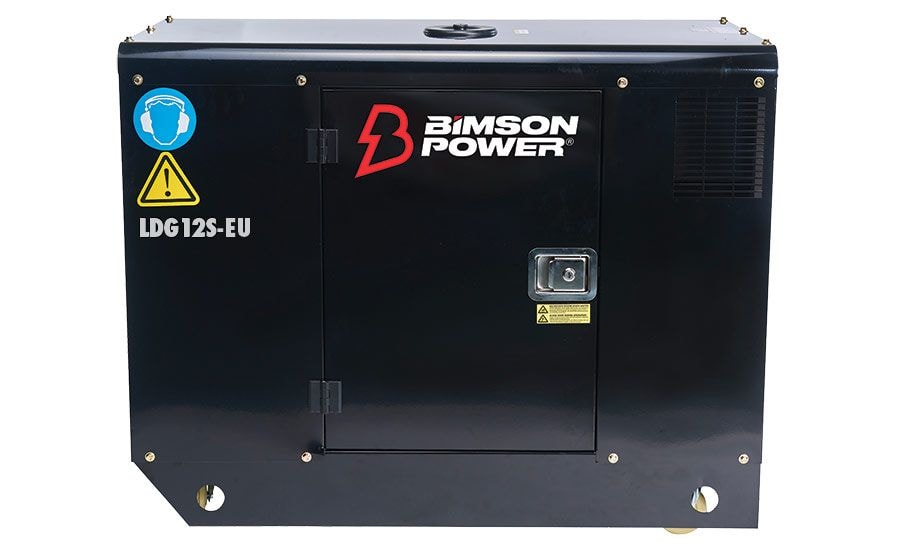 Bimson Elverk LDG12S3 12,5kW 3-fas diesel tystgående -