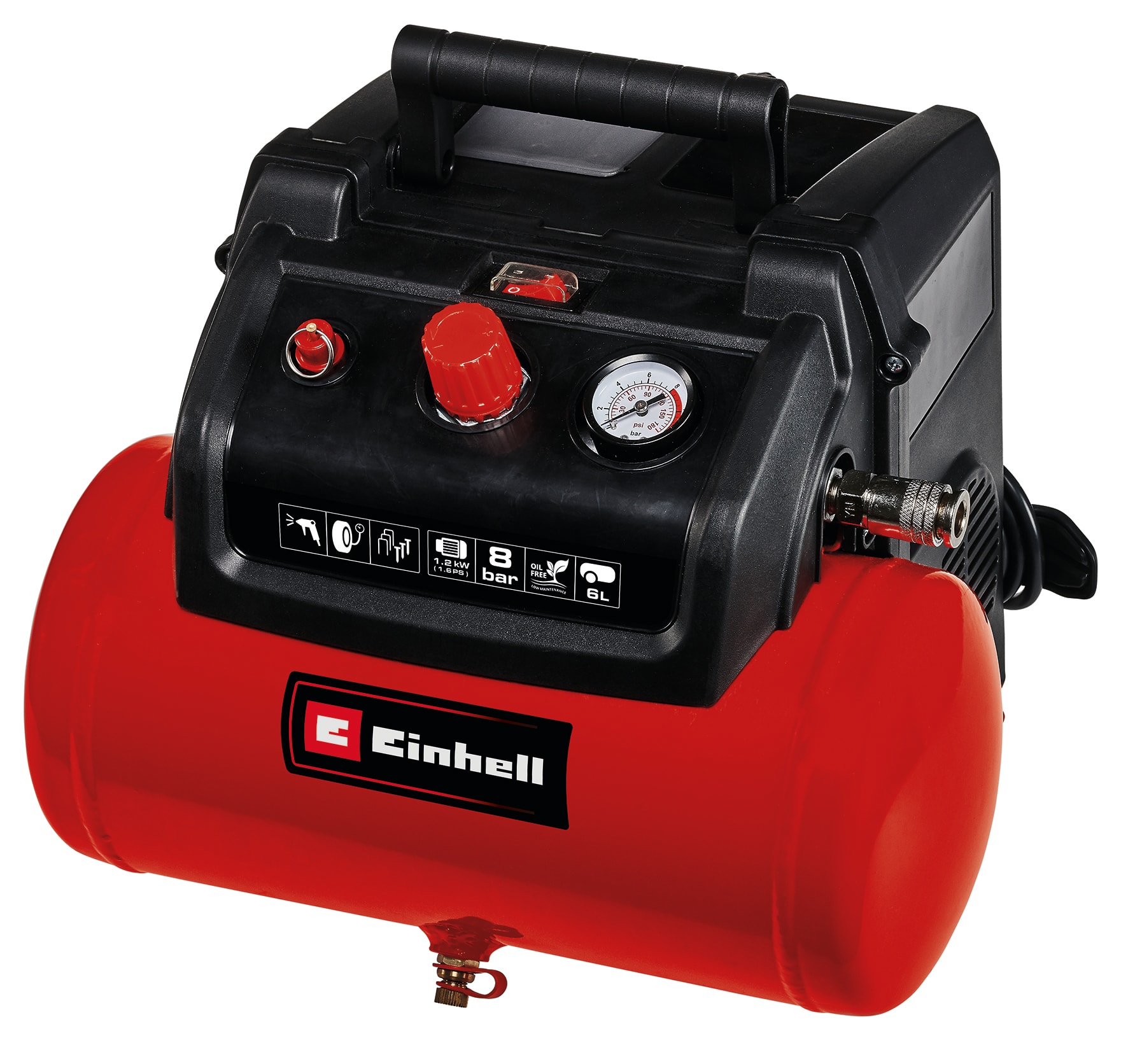Einhell TC-AC 190/6/8 OF Set Kompressor
