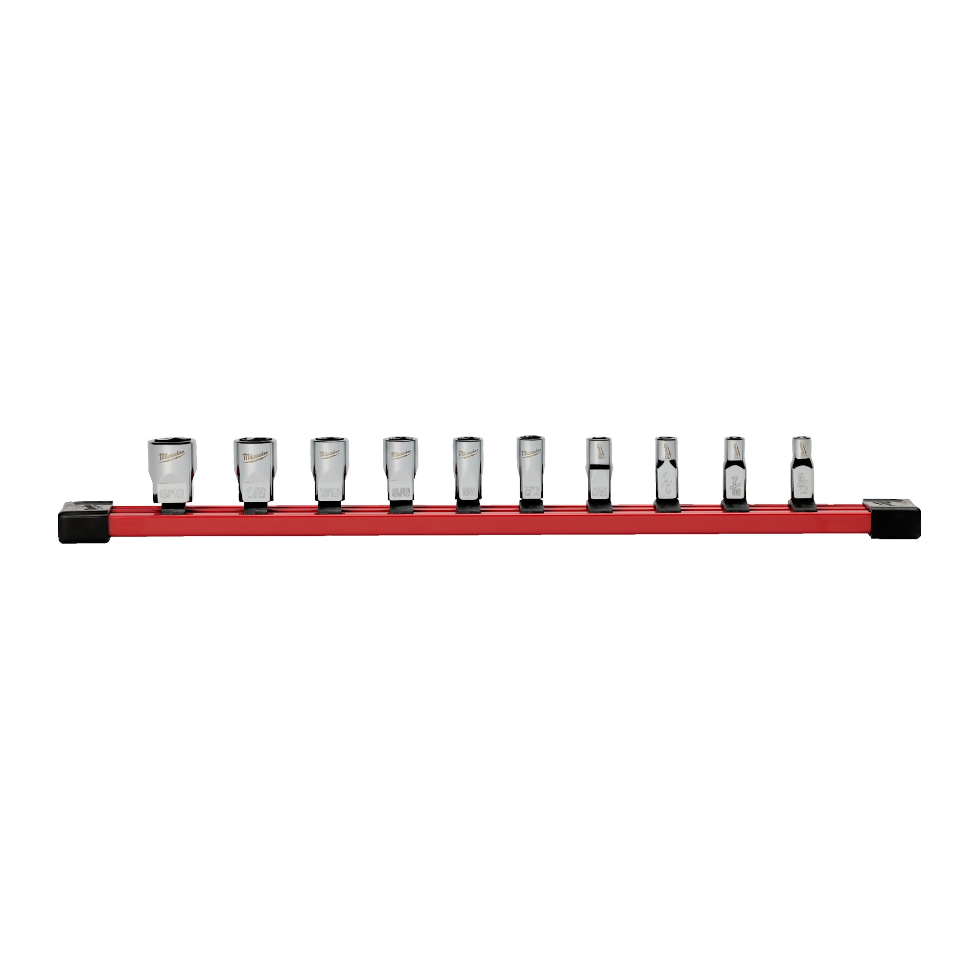 Milwaukee Hylsa Skena IMP 1/4" 10 delar