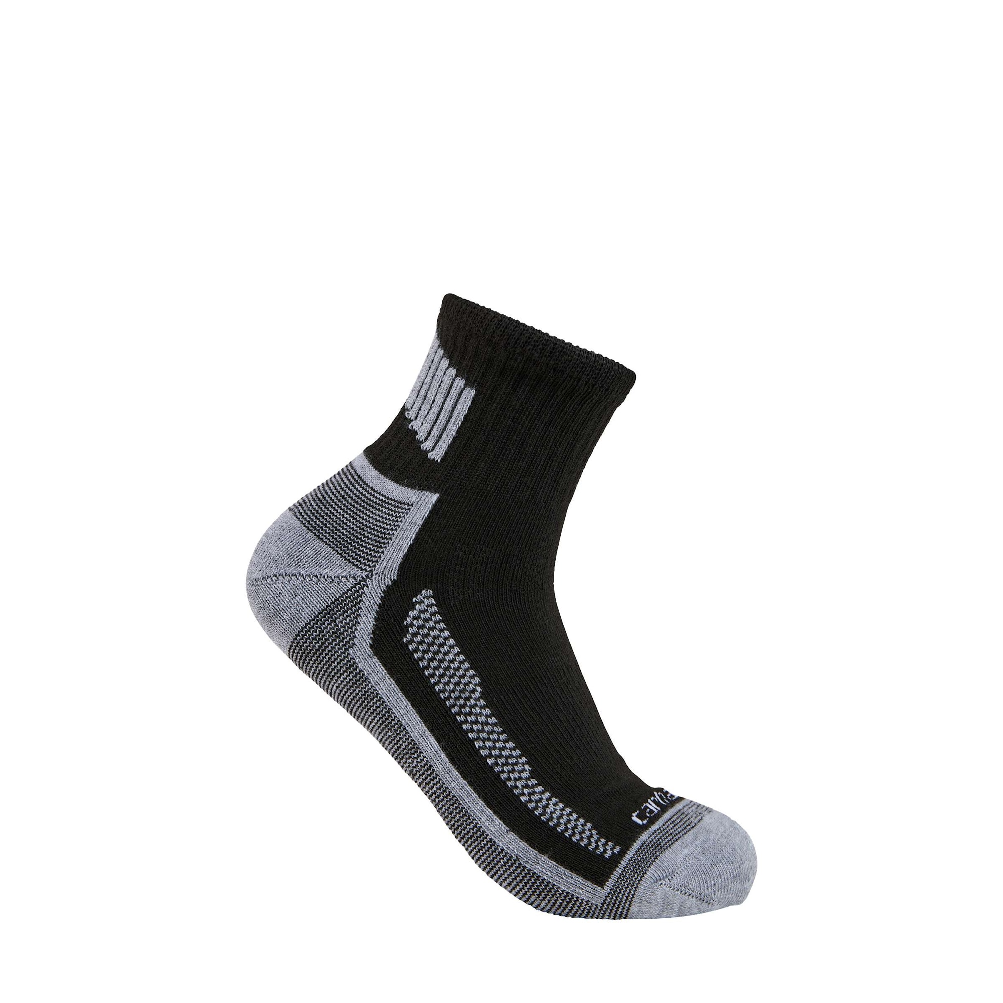 Carhartt Force Midweight Quarter Strumpor 3-Pack Herr Black L