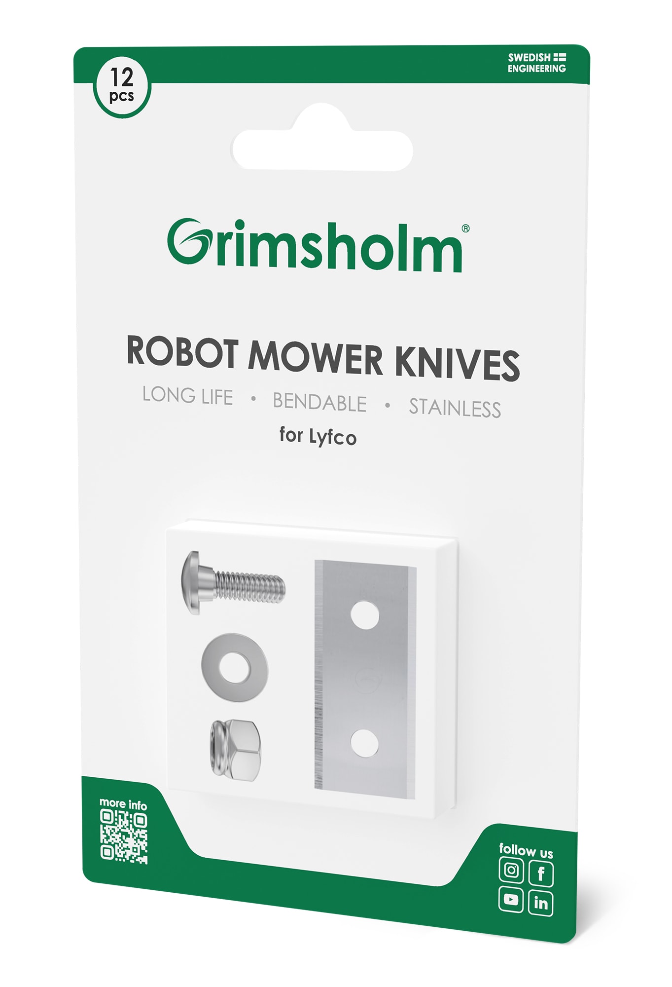 Grimsholm Knives for Lyfco, 12 pcs