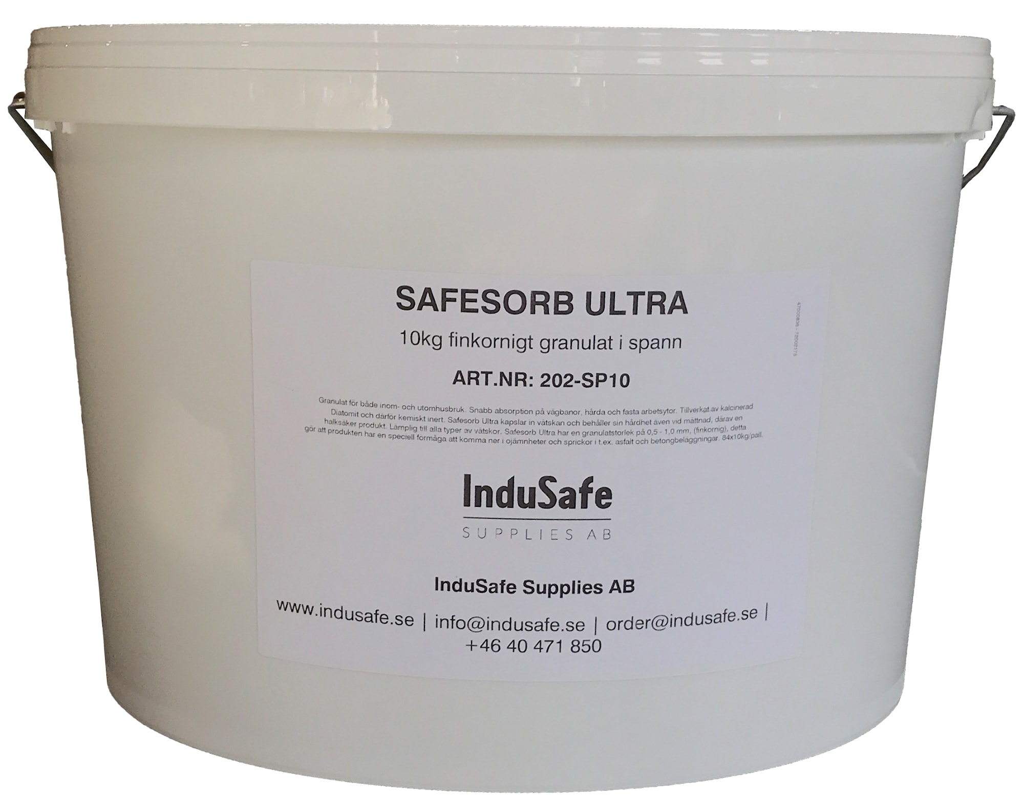 Indusafe Indusafe Saneringsmedel Safesorb Hink