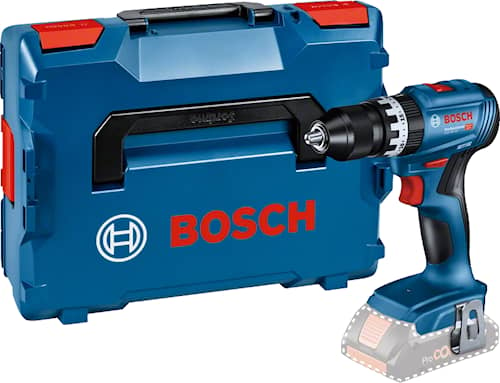 Bosch Slagborrmaskin GSB 18V-45 utan batteri och laddare i L-BOXX