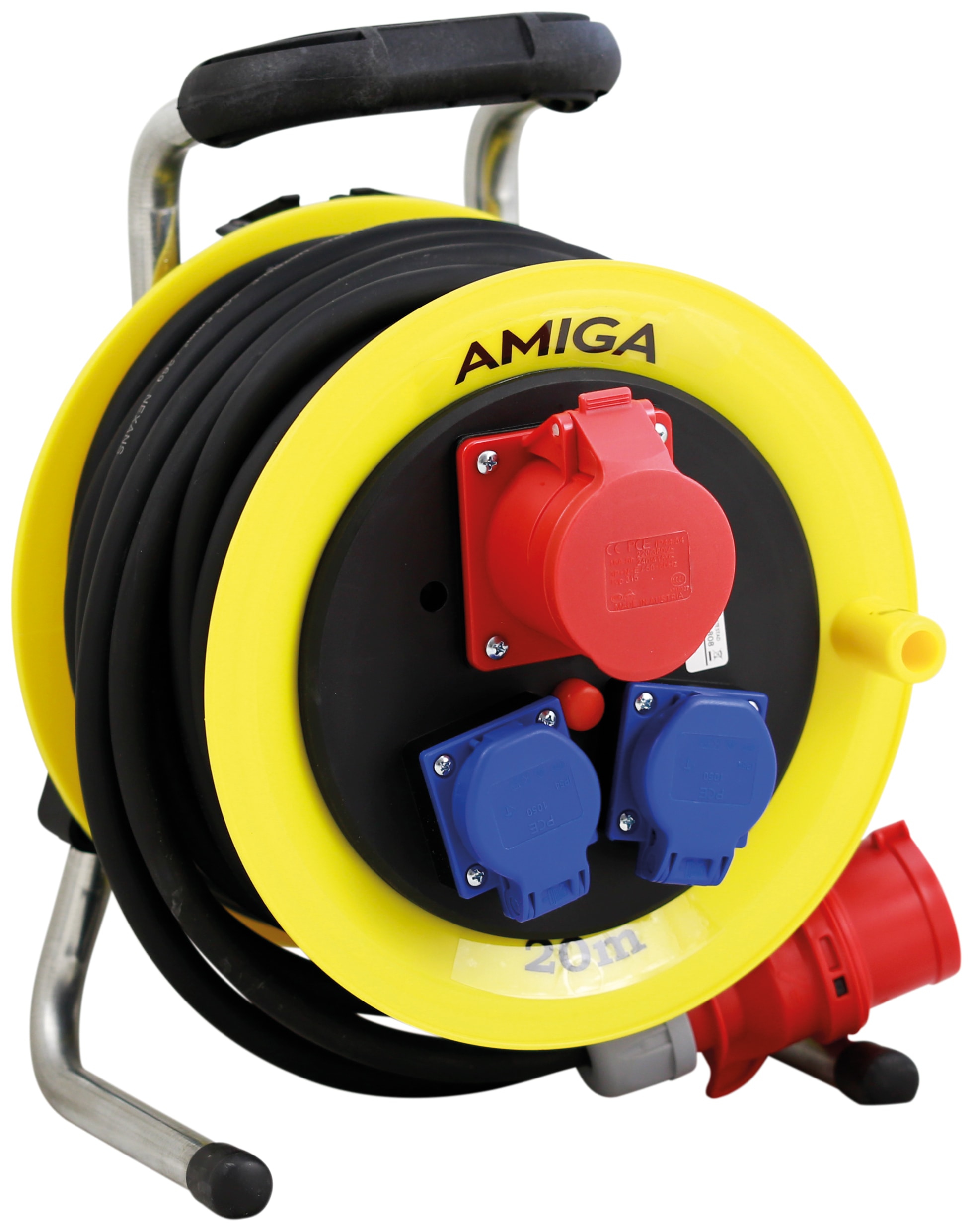 Amiga Kabelvinda 20 M 400V 5X2,5