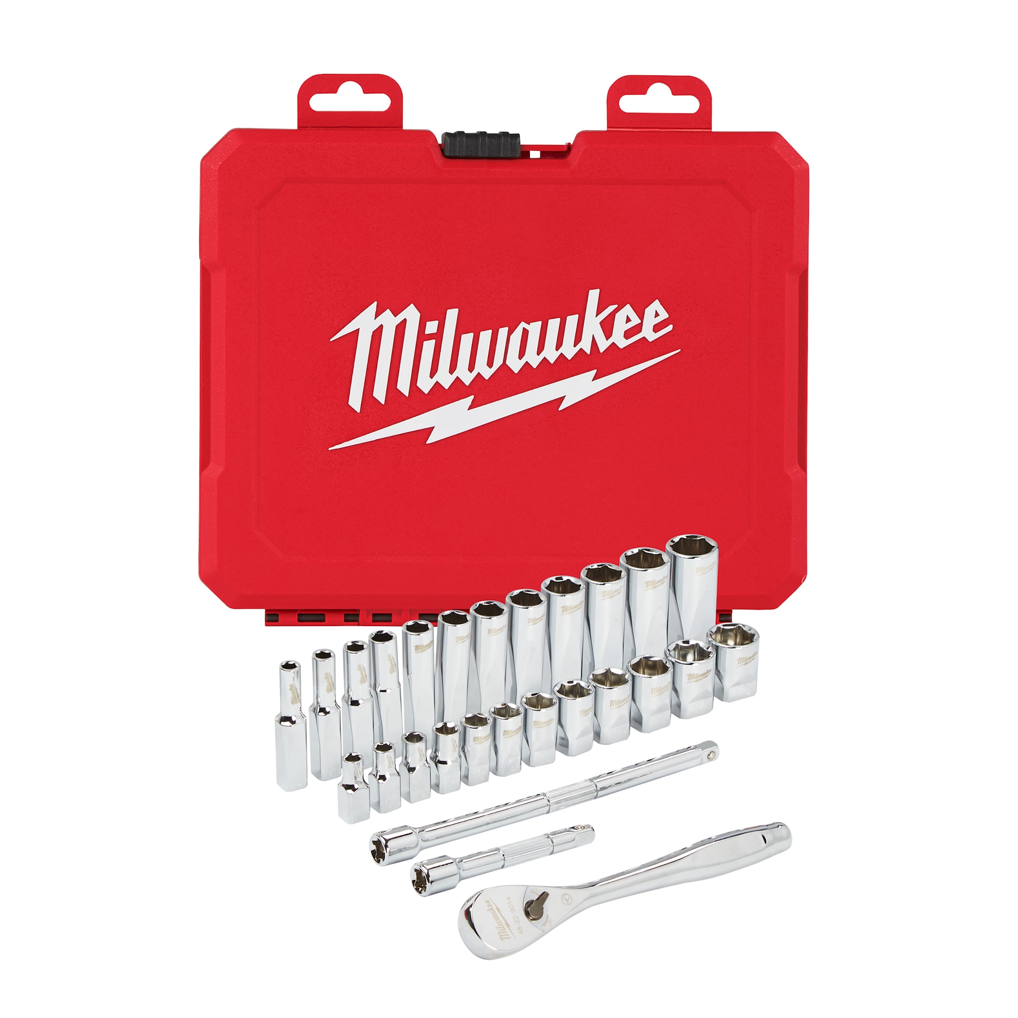 Milwaukee Hylsnyckelsats 1/4" Mm 28Del
