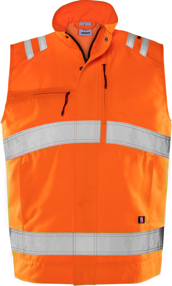 Fristads Green Väst Varsel Kl 2 5067 GPLU Varselorange 3XL -