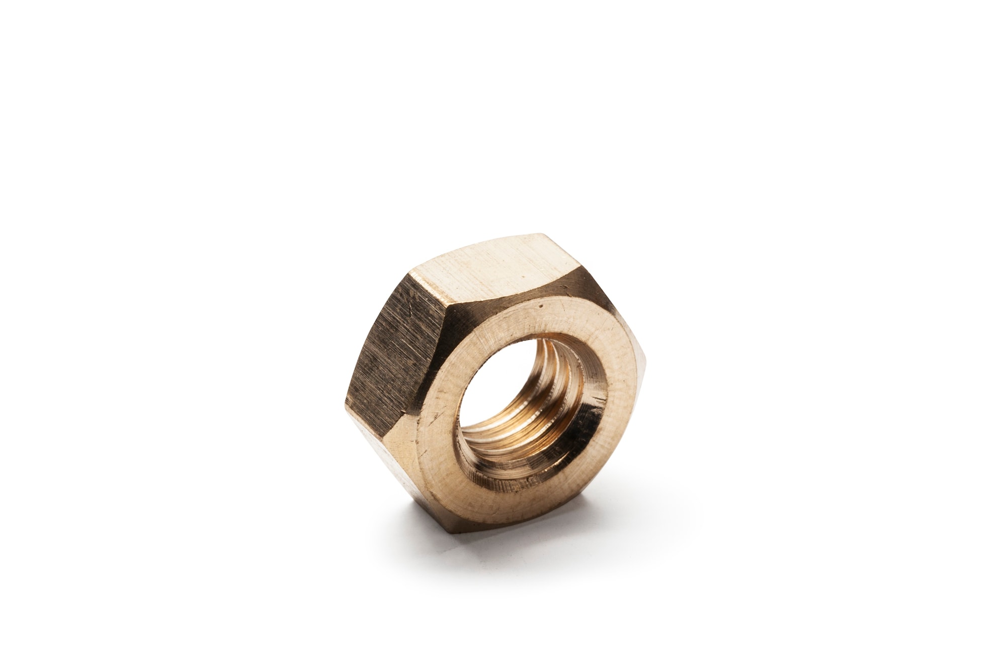 Arvid Nilsson Sexkantmutter M6M DIN 934 mässing UBox