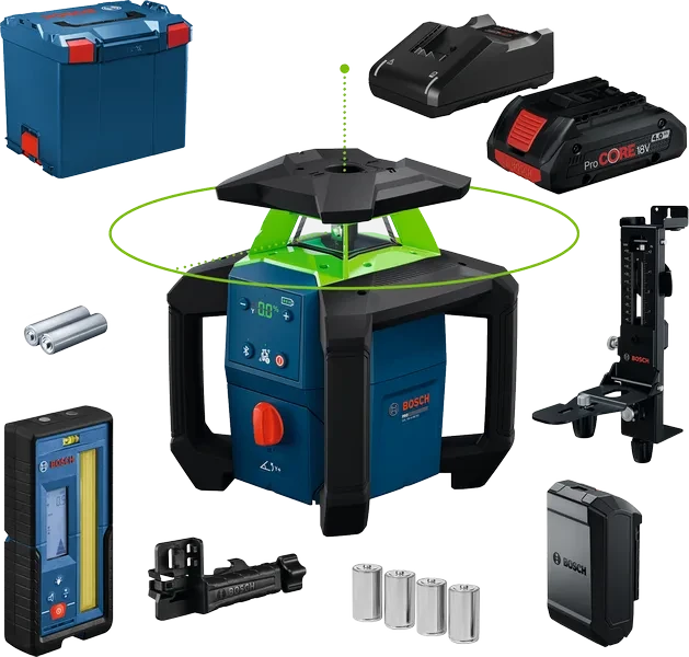 Bosch Rotationslaser GRL18V-4-34CVG/WM5