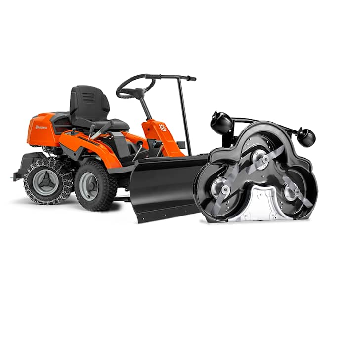Husqvarna Åkgräsklippare Rider 214C Plogpaket