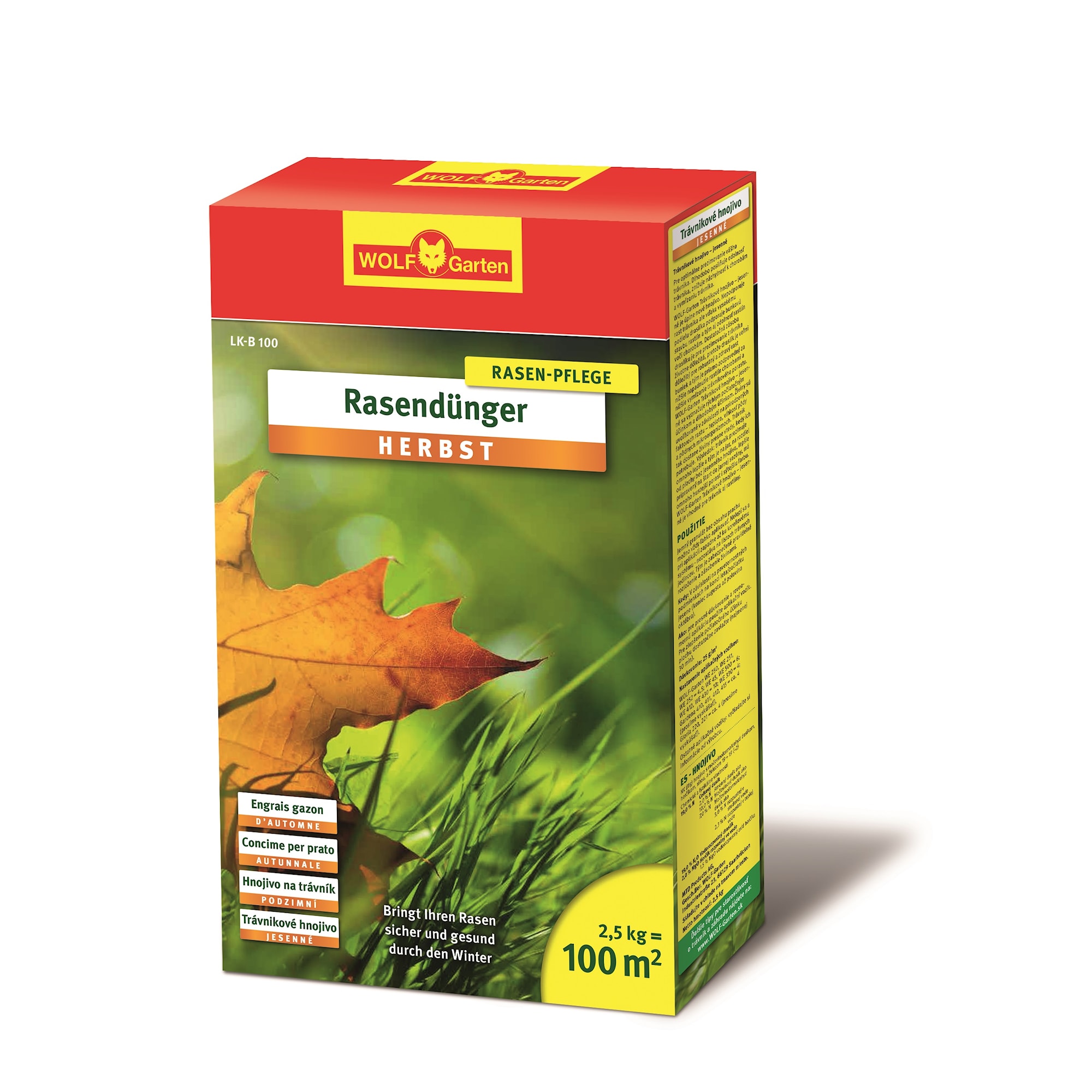 WOLF-Garten Höstgödsel gräsmatta 2,5 kg