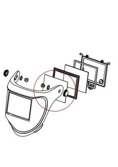 ESAB Skyddsglas utsida G40 och G50 10-pack