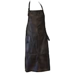 Woodline Skinnförkläde Buffel Mörk