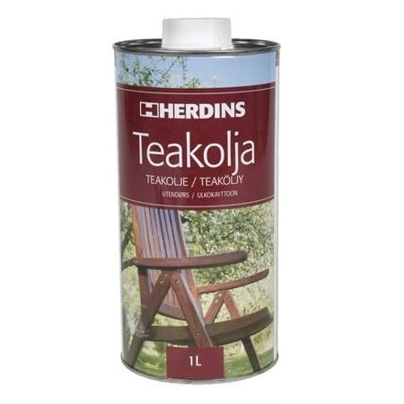 Herdins Teakolja Utomhus 1 L -
